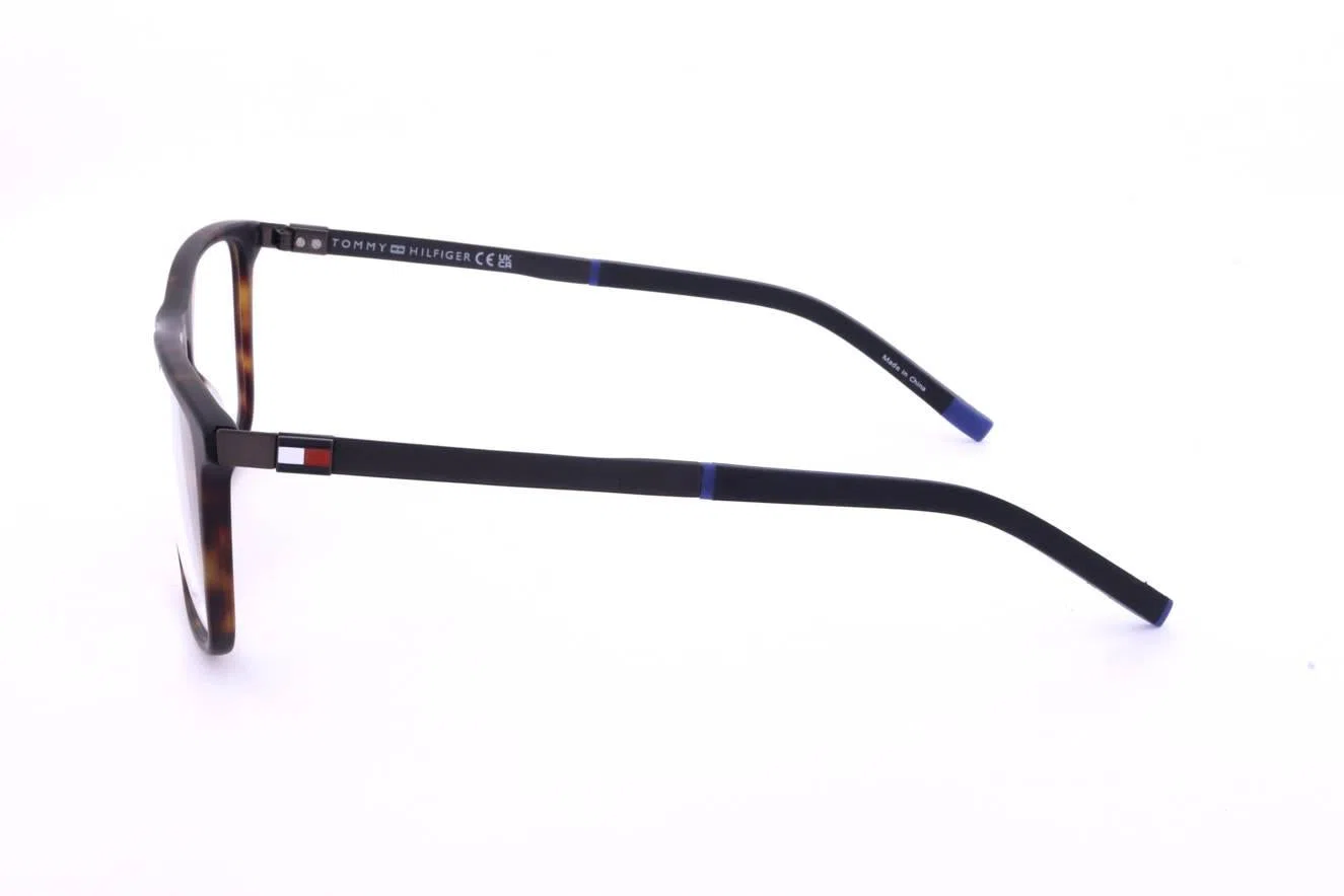 Tommy Hilfiger TH2081 Eyeglasses - MATTE HAVANA - view 4